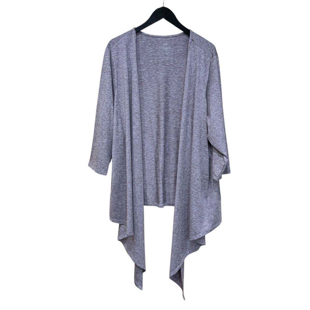 Zuda Lightweight Cardigan Open Wrap Jacket Duster